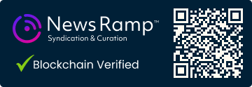 Blockchain Registration, Verification & Enhancement provided by NewsRamp™