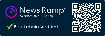 Blockchain Registration, Verification & Enhancement provided by NewsRamp™