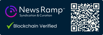 Blockchain Registration, Verification & Enhancement provided by NewsRamp™