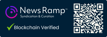 Blockchain Registration, Verification & Enhancement provided by NewsRamp™