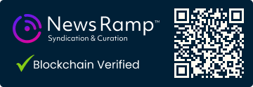 Blockchain Registration, Verification & Enhancement provided by NewsRamp™