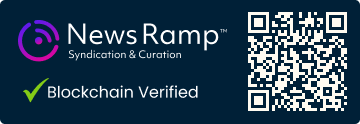 Blockchain Registration, Verification & Enhancement provided by NewsRamp™