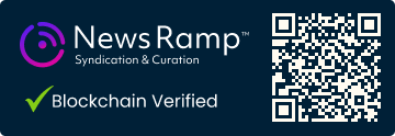 Blockchain Registration, Verification & Enhancement provided by NewsRamp™