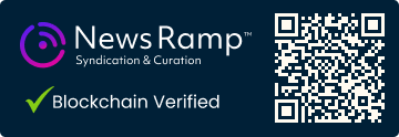 Blockchain Registration, Verification & Enhancement provided by NewsRamp™