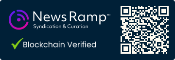 Blockchain Registration, Verification & Enhancement provided by NewsRamp™