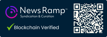 blockchain registration record for the source press release.