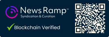 blockchain registration record for the source press release.