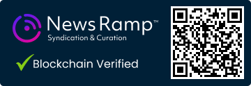 Blockchain Registration, Verification & Enhancement provided by NewsRamp™