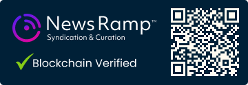 Blockchain Registration, Verification & Enhancement provided by NewsRamp™