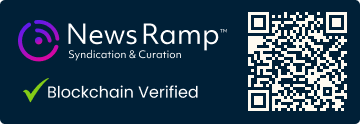 Blockchain Registration, Verification & Enhancement provided by NewsRamp™