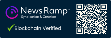 Blockchain Registration, Verification & Enhancement provided by NewsRamp™