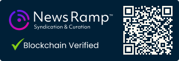 Blockchain Registration, Verification & Enhancement provided by NewsRamp™