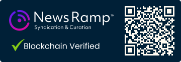 Blockchain Registration, Verification & Enhancement provided by NewsRamp™