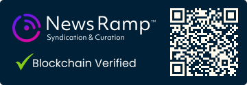 blockchain registration record for the source press release.