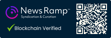 Blockchain Registration, Verification & Enhancement provided by NewsRamp™