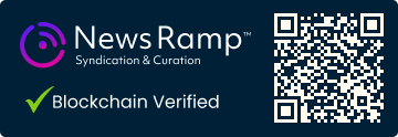 Blockchain Registration, Verification & Enhancement provided by NewsRamp™