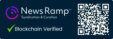 blockchain registration record for this content.