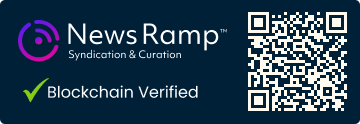 Blockchain Registration, Verification & Enhancement provided by NewsRamp™