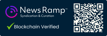 Blockchain Registration, Verification & Enhancement provided by NewsRamp™