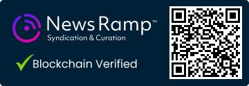Blockchain Registration, Verification & Enhancement provided by NewsRamp™