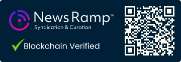 Blockchain Registration, Verification & Enhancement provided by NewsRamp™