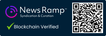 Blockchain Registration, Verification & Enhancement provided by NewsRamp™