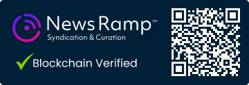 Blockchain Registration, Verification & Enhancement provided by NewsRamp™