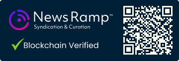 Blockchain Registration, Verification & Enhancement provided by NewsRamp™