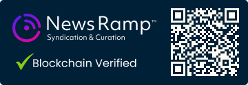 Blockchain Registration, Verification & Enhancement provided by NewsRamp™