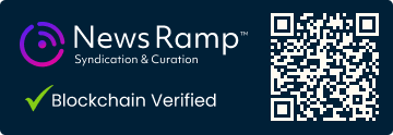 Blockchain Registration, Verification & Enhancement provided by NewsRamp™