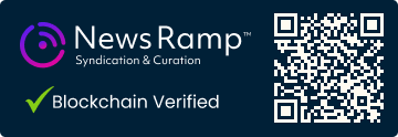 Blockchain Registration, Verification & Enhancement provided by NewsRamp™