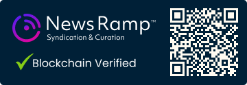 Blockchain Registration, Verification & Enhancement provided by NewsRamp™