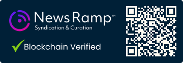 blockchain registration record for the source press release.