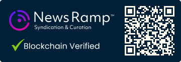 Blockchain Registration, Verification & Enhancement provided by NewsRamp™