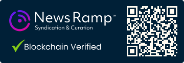 Blockchain Registration, Verification & Enhancement provided by NewsRamp™