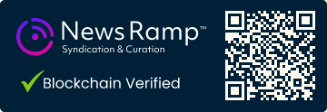 Blockchain Registration, Verification & Enhancement provided by NewsRamp™