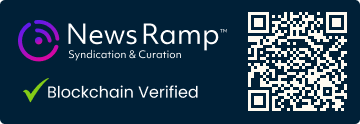 blockchain registration record for the source press release.