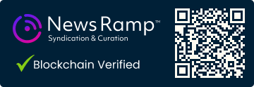 Blockchain Registration, Verification & Enhancement provided by NewsRamp™