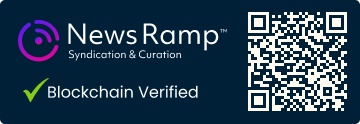 Blockchain Registration, Verification & Enhancement provided by NewsRamp™