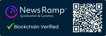 Blockchain Registration, Verification & Enhancement provided by NewsRamp™