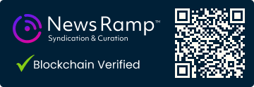 Blockchain Registration, Verification & Enhancement provided by NewsRamp™