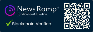 blockchain registration record for this content.