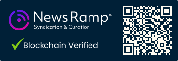 blockchain registration record for the source press release.