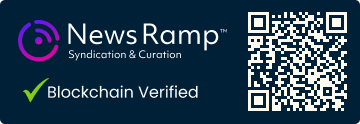 blockchain registration record for this content.