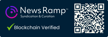 Blockchain Registration, Verification & Enhancement provided by NewsRamp™
