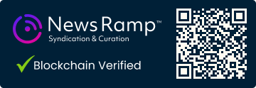 Blockchain Registration, Verification & Enhancement provided by NewsRamp™