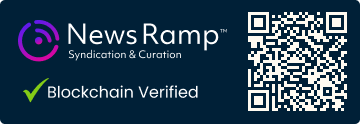 Blockchain Registration, Verification & Enhancement provided by NewsRamp™