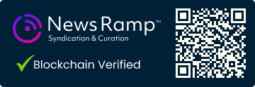 blockchain registration record for this content.
