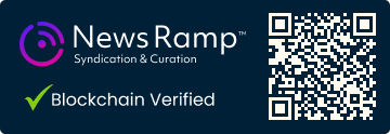 Blockchain Registration, Verification & Enhancement provided by NewsRamp™