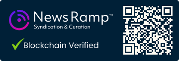 Blockchain Registration, Verification & Enhancement provided by NewsRamp™